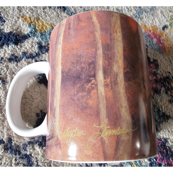 Wonderland Graphics October Romance Coffee Mug Hayden Lambson Reflective Art - Picture 2 of 6